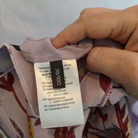 GIAMBATTISTA Valli floral skirt XXS BNWT w/ defect - Picture 7 of 9